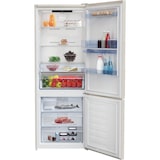 thumbnail of Beko, Frigorifero Combi, Acciaio, Dimensioni HxLxP:192,0x70,0x74,5, Classe E, Total No-Frost, Colore Sabbia