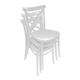 thumbnail of METRO PROFESSIONAL Chaise de restaurant empilable, plastique, blanc