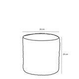 thumbnail of Mica Decorations Atlantic - Panier - H 20 x Ø 20 cm - Marron clair