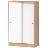 thumbnail of Briebe Armario Dormitorio, Multiusos, Baño, Mueble Cocina, Zapatero 2 Puertas Correderas 120x74x33 cm, Nova, Blanco