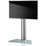 thumbnail of Findal Fernsehtisch mit Glasfuss Silberfarbig, Mattglas.