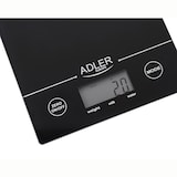 thumbnail of Adler AD 3138 Bilancia da Cucina Digitale, 5 kg, Incrementi di 1 g, Funzione Tara, Nera,  Nero