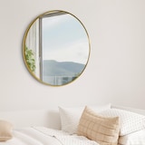 thumbnail of Espelho de parede Elsie brilho dourado/L