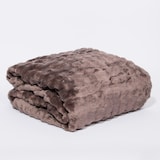 thumbnail of Manta KONFOR Castanho Escuro 150x200cm