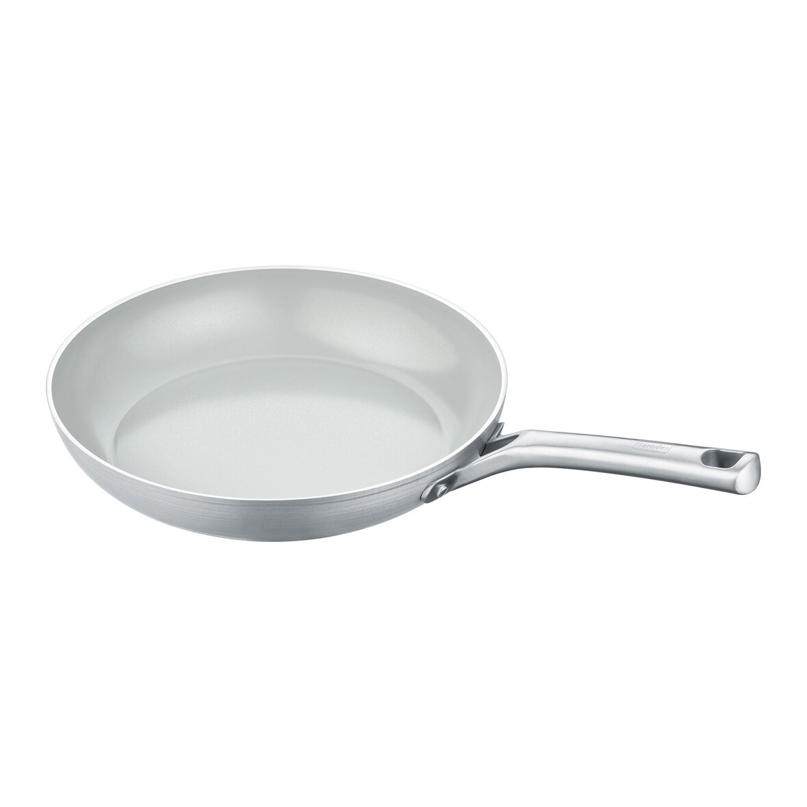 Bratpfanne, Aluminium, recycelt, grau - b.free 30 cm