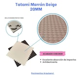 thumbnail of Arquiservi - Esterilla Tatami Puzzle 1x1x20mm Marrón-Beige(Lote 30Uds) Antideslizante, yoga, pilates.
