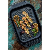 thumbnail of ELO Bräter "Karree" 42 x 26 cm, Höhe 17 cm, 6.6 L, Aluguss, mit Grilld.
