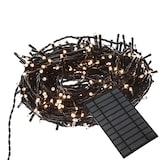 thumbnail of LED Solar Lichterkette warmweiß 16m 8 Modi USB Garten Outdoor Außen