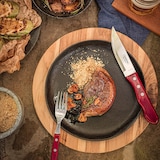 thumbnail of Tramontina Steakmesser JUMBO, 4 Stück, Edelstahl, Holzgriff FSC, spülmaschinenfest