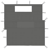 thumbnail of Parois latérales de belvédère avec fenêtres 2 pcs Anthracite Modèle Vega Executive Élite