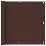 thumbnail of vidaXL Balkon-Sichtschutz Braun 90x500 cm Oxford-Gewebe