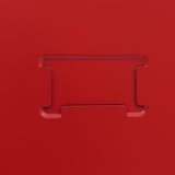 thumbnail of Armadietto HWC-P63, cassetta di sicurezza Armadietto Armadietto portabiti Binario, 90x38x45cm acciaio ~ rosso