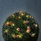 thumbnail of LED Lichterkette Tannenzapfen 20 LED 1,9m Timer Deko Girlande