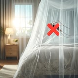 thumbnail of Mosquiteiro de luxo – 250 × 250 × 65 cm – Branco