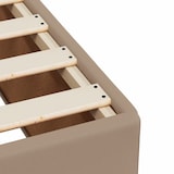 thumbnail of vidaXL Bettgestell Cappuccino-Braun 140x190 cm Kunstleder