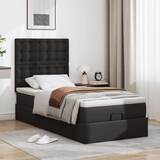 thumbnail of vidaXL Ottoman-Bett mit Matratze Schwarz 90x190 cm Kunstleder
