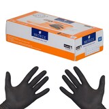 thumbnail of DayBays 2000 Stk. Nitril Einweghandschuhe Größe M Schwarz Puderfrei Latexfrei