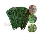 thumbnail of Pflanzenklammer Set 200 Stück Mixed - Vielseitige Binder für Garten und Balkon in Schwarz Grün