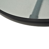 thumbnail of Outsunny Mesa de Jardim Redonda com Orifício para Chapéu de Sol Ø80x72cm Preto