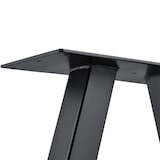 thumbnail of Helloshop26 - Set di 2 gambe per tavolo nuziale triangolari 42 x 40 cm acciaio nero 03_0008093