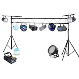 thumbnail of Pack de 11 jeux de lumière + portique et pack sono