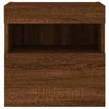 thumbnail of vidaXL TV-Wandschrank mit LED-Leuchten Braun Eichen-Optik 40x30x40 cm