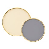 thumbnail of Beistelltisch 2er Set Satztisch rund ø 49/41 H 37/29 cm Dekotische Sofatisch Glamira Couchtisch gold