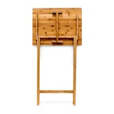 thumbnail of Relaxdays Beistelltisch zum Klappen, platzsparend, robust, nachhaltiges Bambus Holz, Klapptisch HBT 63x48x38,5 cm, natur