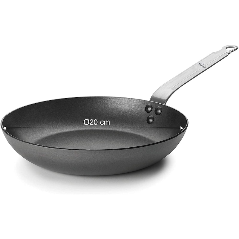 Padella Antiaderente In Acciaio Inox 18/10 Lacor Home 24 Cm