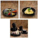 thumbnail of 30tlg Kombiservice Panther matt schwarz für 6 Personen - 161947 + 161948 + 161949 + 161951 + 161952