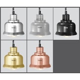 thumbnail of Warmhoudlamp | Zilver/Mat | 1 Infraroodlamp Incandescent | 230x230x250(h)mm
