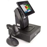 thumbnail of Android 10" All-in-ONE Kassensystem für Einzelhandel und Schnellgastronomie: Touschscreen, Bondrucker, Kundenanzeige, Kassenlade, Barcodescanner