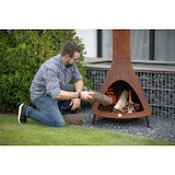 thumbnail of Westmann Stalen Terrashaard - Tuinhaard 160 cm - Cortenstaal