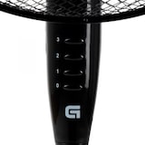 thumbnail of Ventilador de pie Grunkel FAN-165RNG negro con 3 niveles de potencia y 50W con base redonda.