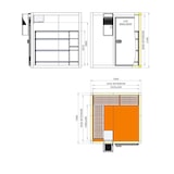 thumbnail of CORECO Kit Chambre Froide Pos  Avec La Chambre Froide + Groupe + Rayonnage Lineaire + Rayonnage Angulaire RFM-67-R