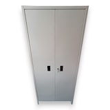 thumbnail of Armadio portascope da interno in metallo con serratura - 100x40xH180 cm