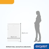 thumbnail of Exquisit Kühlschrank KS16-4-H-010E weiss | 120 l Nutzinhalt | Weiß
