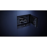 thumbnail of Küppersbusch MattBlack Design Linie. Kompakte Mikrowelle mit 6 Funktionen und Grill - 38 cm Nischenhöhe und Türanschlag rechts MR6330.0KSM