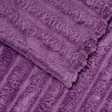 thumbnail of vidaXL Überwurfdecke Lila 150 x 130 cm Fleece