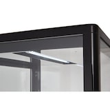 thumbnail of GastroHero Kühlvitrine ECO – 78 Liter, schwarz, mit LED-Beleuchtung und 3 höhenverstellbaren Rosten, energiesparend, ideal für Gastronomie & Verkauf