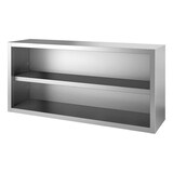 thumbnail of Gastro-Inox Wandschrank offen aus Edelstahl 1200x400x600mm
