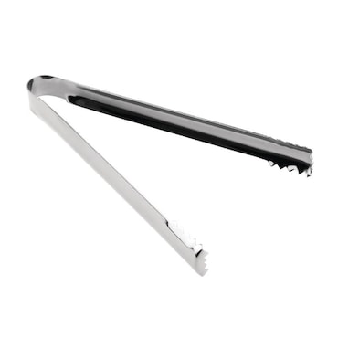 Pinza per ghiaccio coccodrillo grigio titanio 160 mm acciaio inox 21x160x49mm OLYMPIA