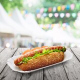 thumbnail of 1000 Pappschale eckig FF 23x15x2 cm weiß Imbiss-/Pommesschalen mit Fettbarriere