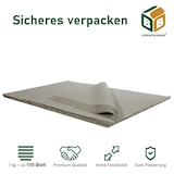 thumbnail of 5 kg Packseide (50 x 75 cm) Industriequalität Seidenpapier Packpapier flexibel grau umweltfreundlich BB-Verpackungen