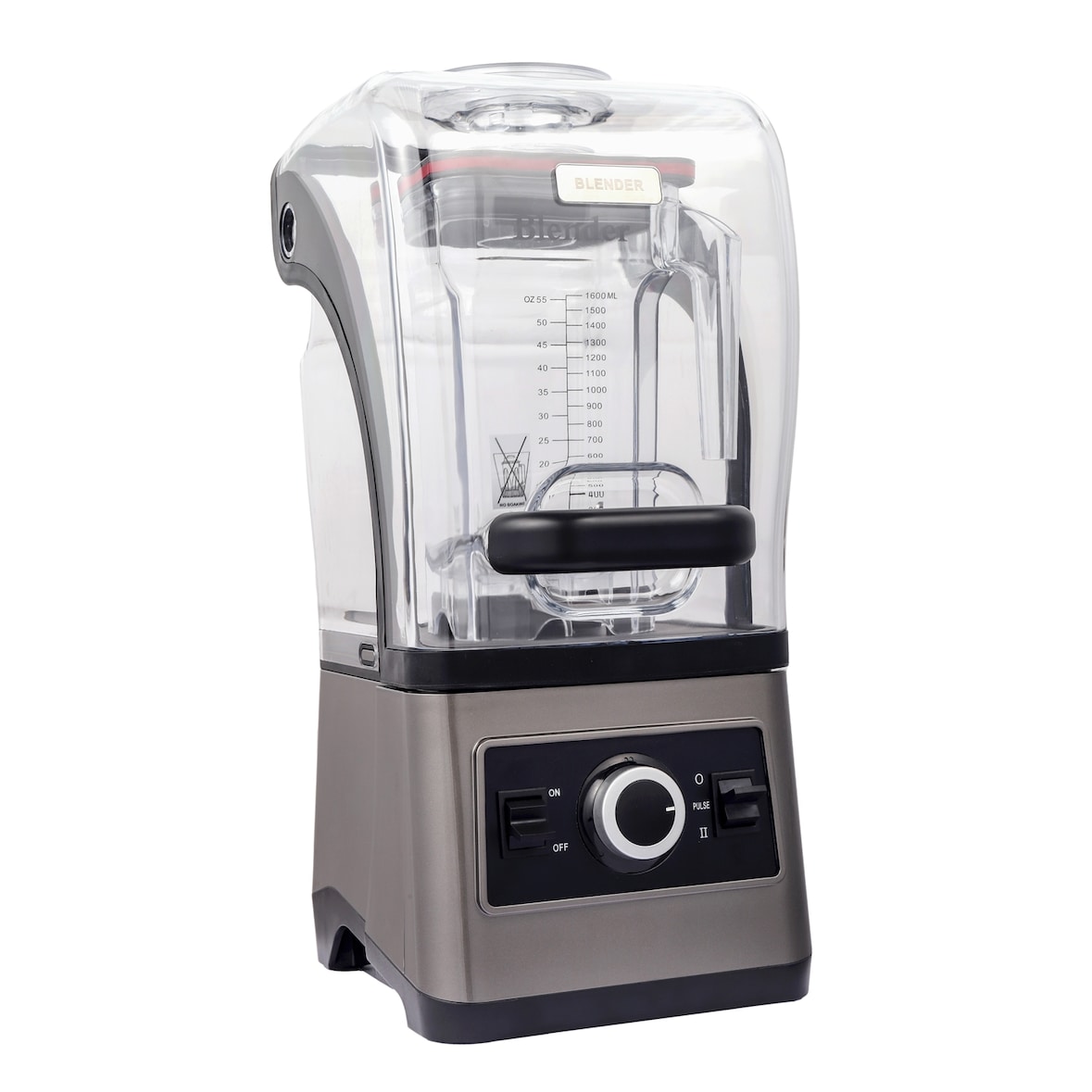 Batidora con cubierta insonorizante, 1,6 litros, 1,5 kW