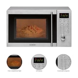 thumbnail of Bomann MWG 2211 U CB 20 l 800 W Edelstahl