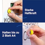 thumbnail of Smiley Magnete mittel 30mm 6St