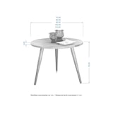 thumbnail of Ócrea Mesa com 3 pernas, redonda, Madeira Maciça - Design Natural e Robusto para Casa e Hotelaria