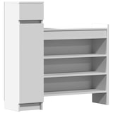 thumbnail of vidaXL Schuhschrank Weiß 100,5x28x100 cm Holzwerkstoff