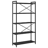 thumbnail of vidaXL Bücherregal Schwarze Eiche 80 x 30 x 153 cm Holzwerkstoff